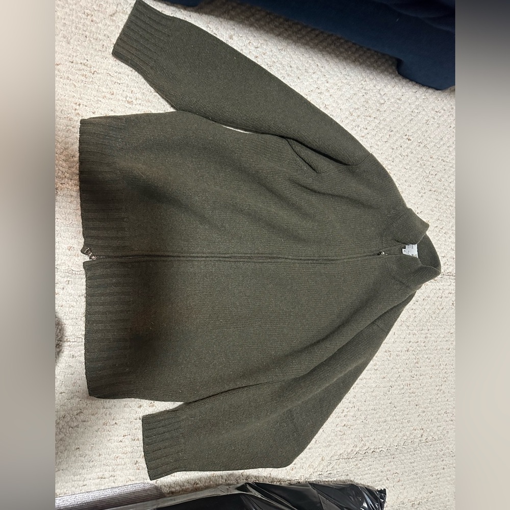 Turnbull and asser zip up sweater